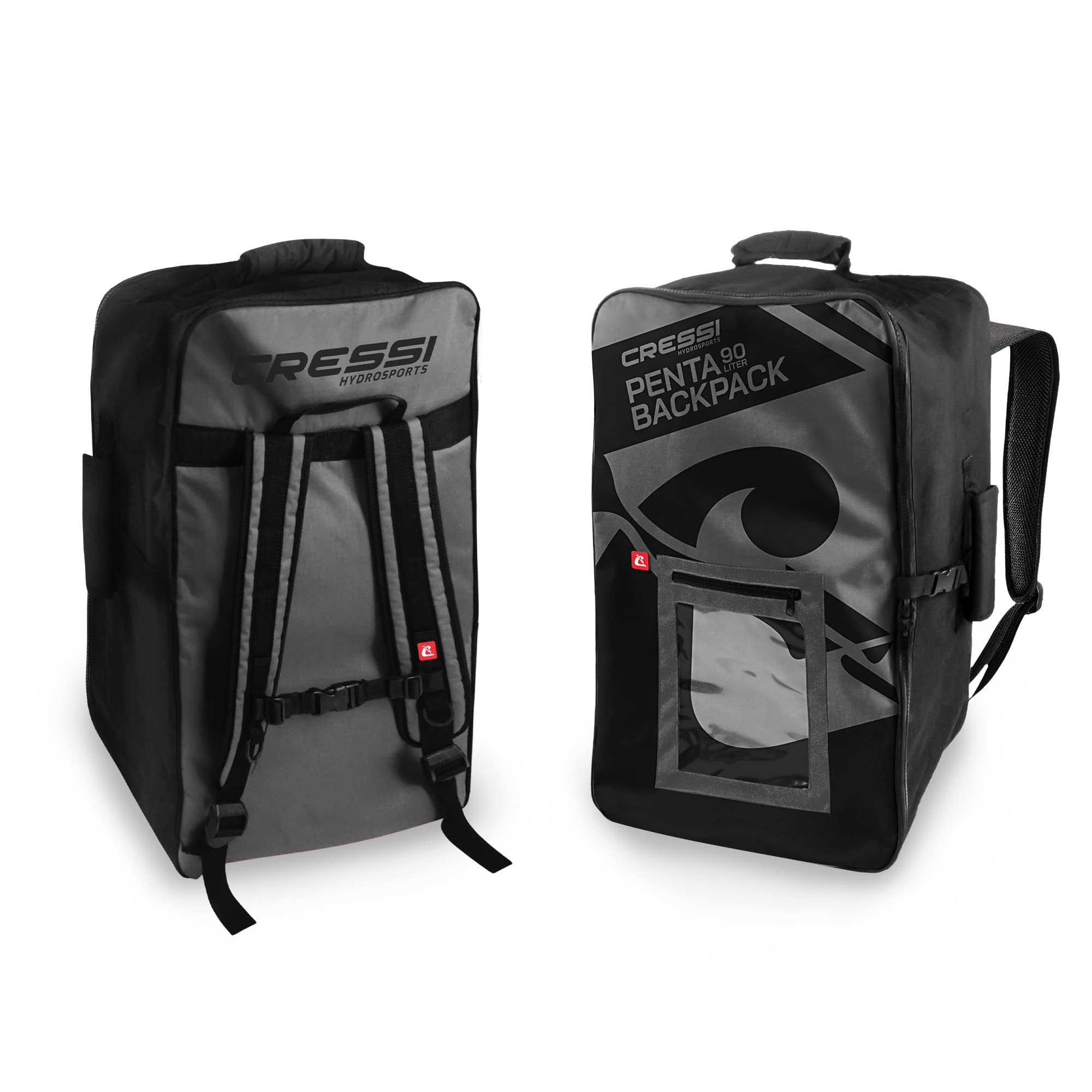 Zaino Cressi Fishbone Dry 25L - Impermeabile, Pratico Per Sport Acquatici E Escursionismo - Foto 7