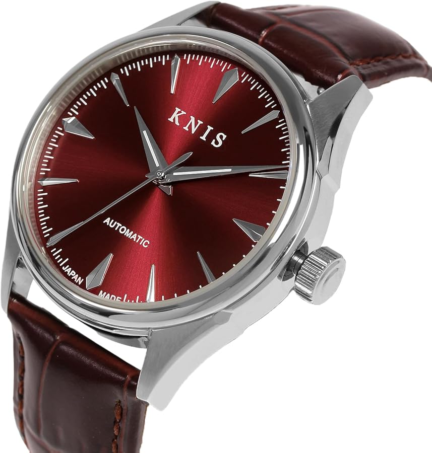 Amazon.co.jp: KNIS ニス 日本製 自動巻き 腕時計 メンズ サファイア