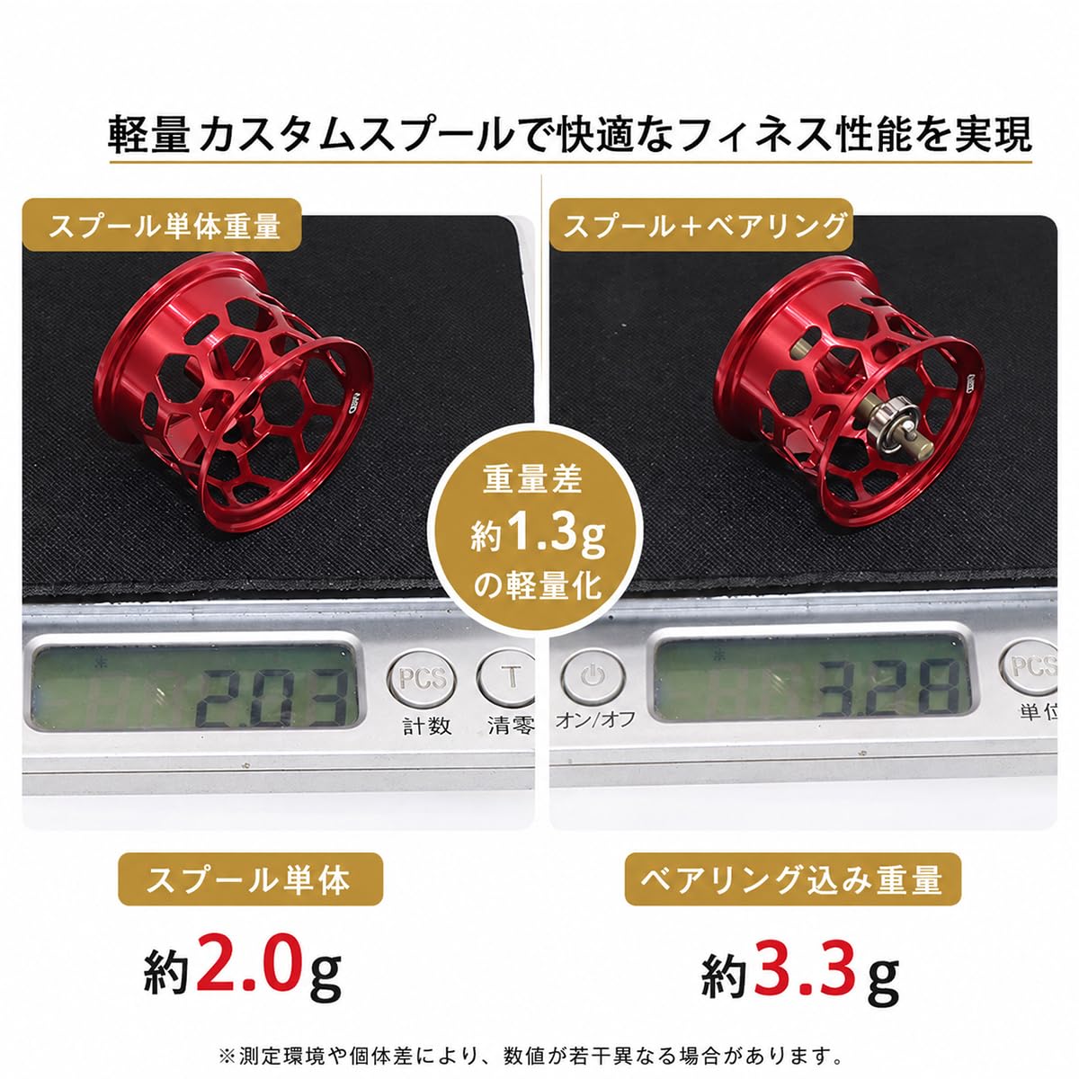 Amazon | AMO カスタムスプール 22アルデバランBFS対応 短軸設計 軽量