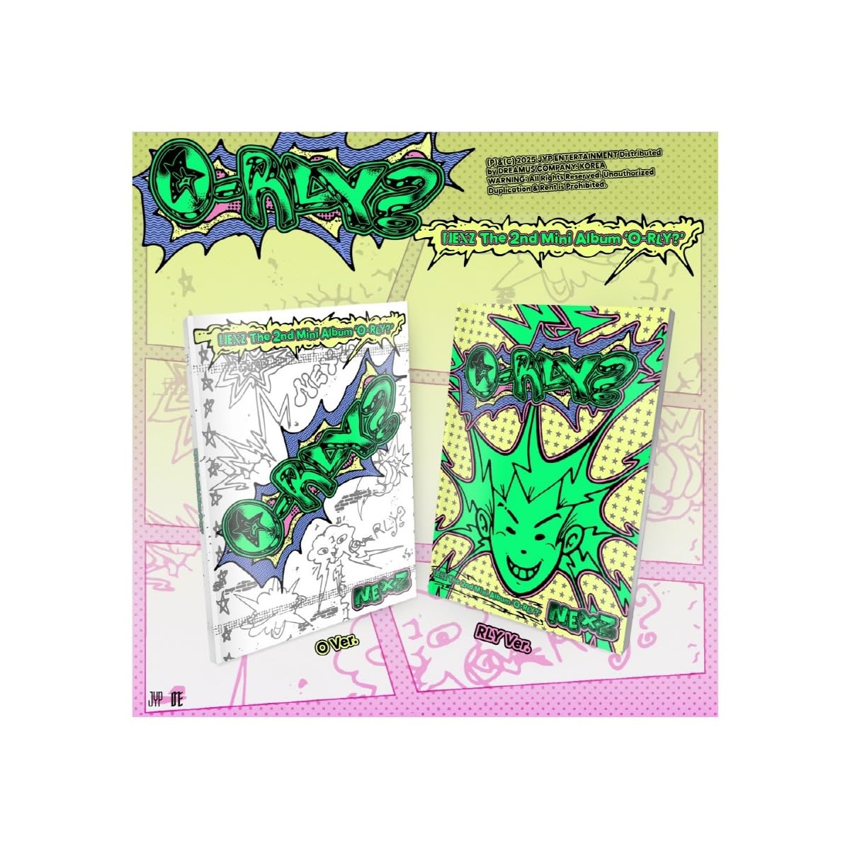Amazon.com: NEXZ O-RLY? 2nd Mini Album+Pre-Order Gift (RLY ver