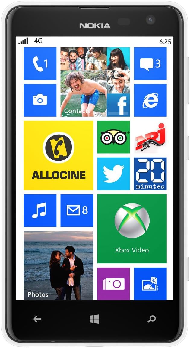 Nokia Lumia 625 SIM-Free Smartphone - White