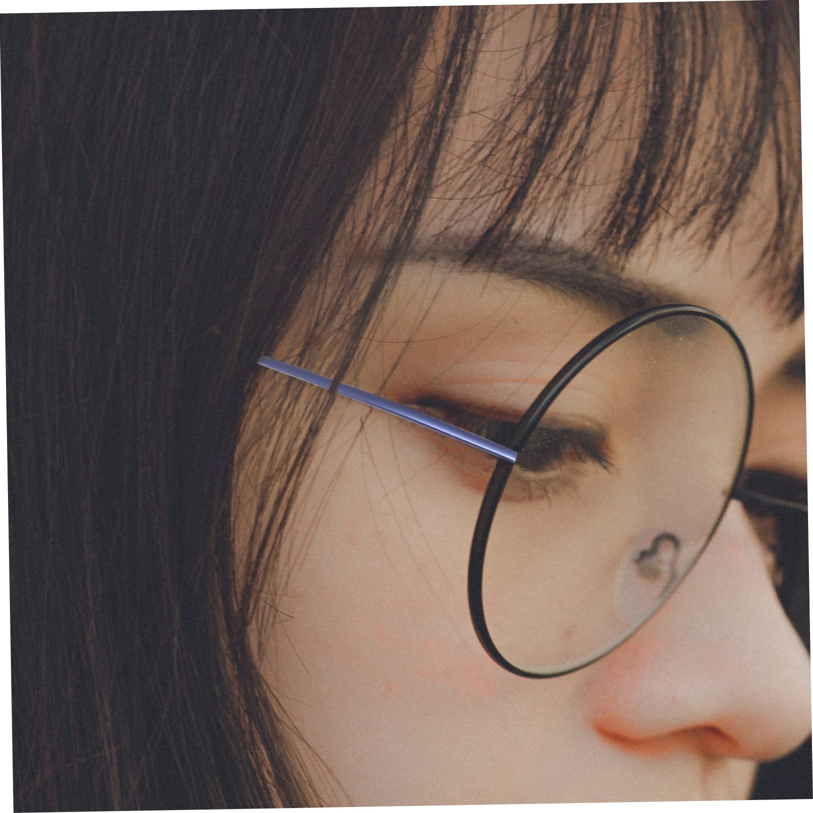 NULYLU 2 Pairs Universal Glasses Legs Replacement Blue Sunglasses Ear Replacement Tempered Metal Temple Arms