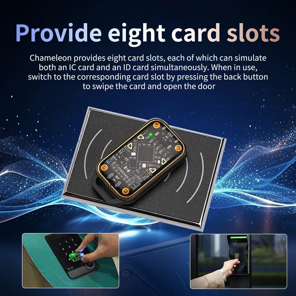 Lecteur NFC Sniffing Émulateur de Puce RFID Lecteur de Carte de Contrôle D'Accès Lecteur/Écrivain NFC Intelligent Sniffer Carte Détective Chameleon Copieur de Carte