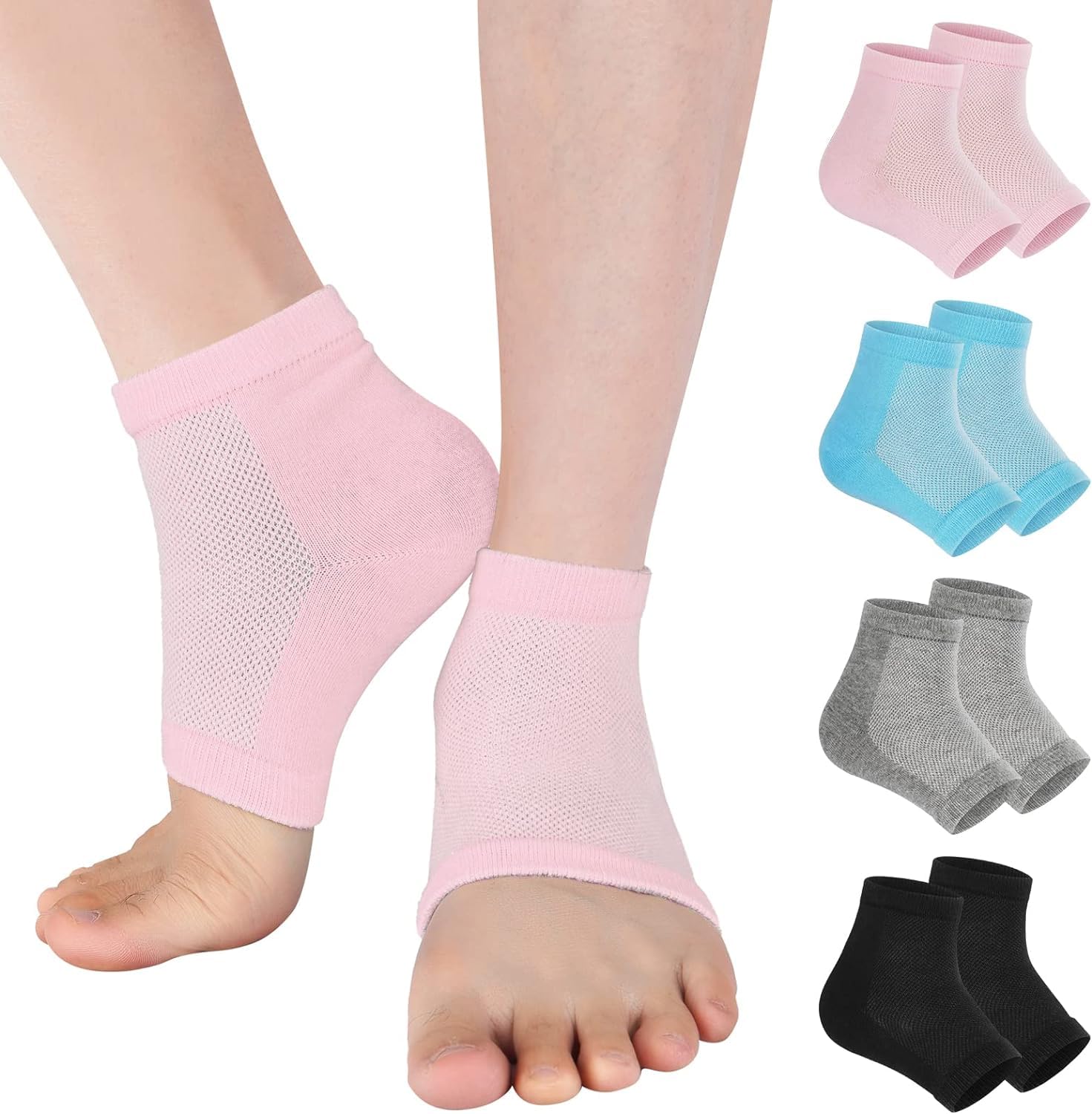 See full amazon price history chart for QUGAQULI Heel Pain Relief Silicone Gel Pad Heel Protector Socks with Spa Botanical for Men and Women Cotton Socks(Gel Half Heel) QUGAQULI Heel Pain Relief Silicone Gel Pad Heel Protector Socks with Spa Botanical for Men and Women Cotton Socks(Gel Half Heel) (B0CY8T4H57) Amazon Price History, Amazon Price Tracker