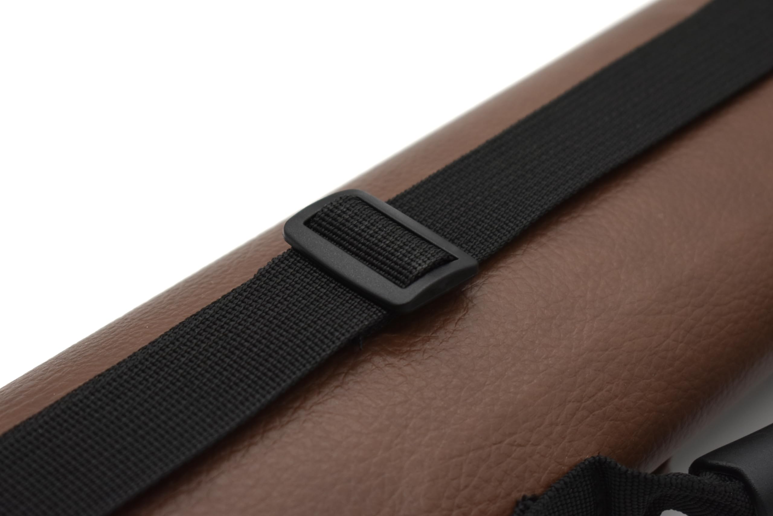 Billard Queue Köcher Tasche Queueköcher Queuetasche, Cue Grand Braun, 2/2, 87cm