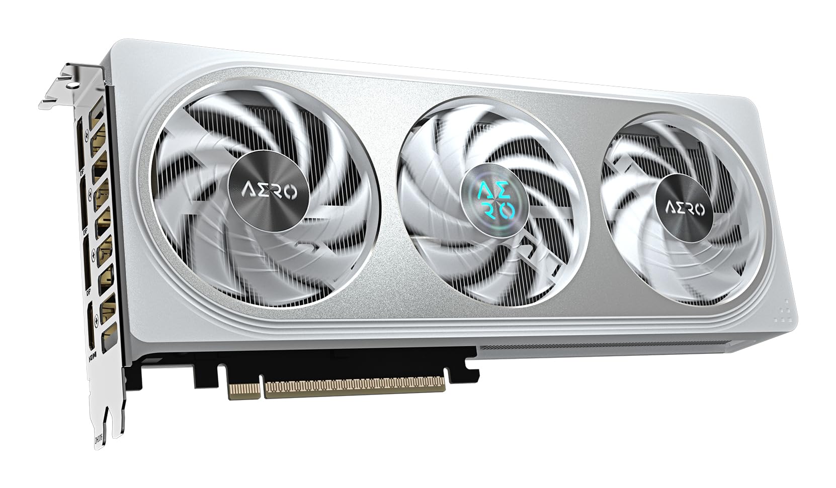 Gigabyte GeForce RTX 5060 AERO OC 8G Scheda Grafica - 8GB GDDR7, 128bit, PCI-E 5.0, 2595 MHz Frequenza core, 3 x DisplayPort, 1 x HDMI, GV-N5060AERO OC-8GD