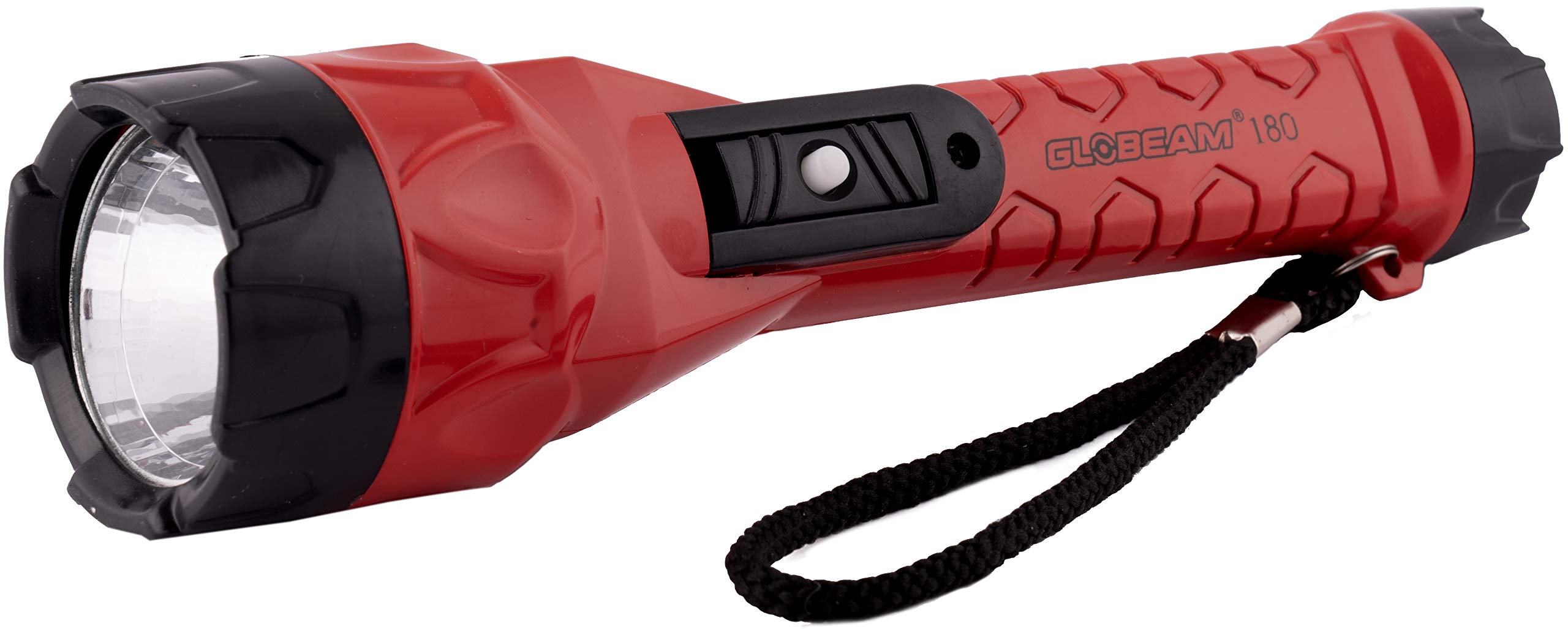 GLOBEAM - 180 LED Flash Torchlight with 0.75 Watt LED High Lumen Bright Light (AA Size Battery are Included) (B07VKC6NK6) Amazon Price History, Amazon Price Tracker