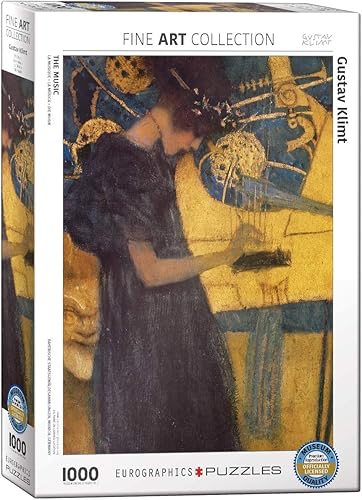 EuroGraphics Die Musik by Gustav Klimt Puzzle 100 piezas EuroGraphics Die Musik by Gustav Klimt Puzzle 100 piezas