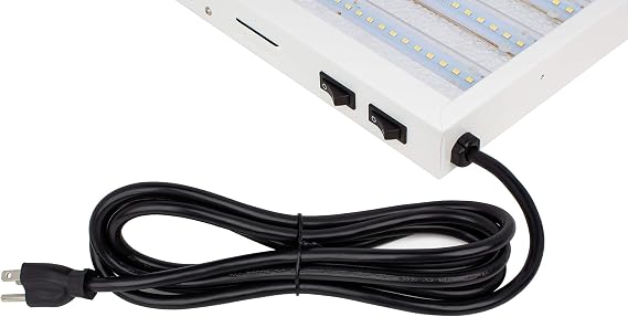 4x2ft led grow lights 200W with 5500K white spectrum and over 2.0PPF/W and 40000 lumens, ideal for 4ft T5 refurbishment, 8 fluorescent grow lights or 400W