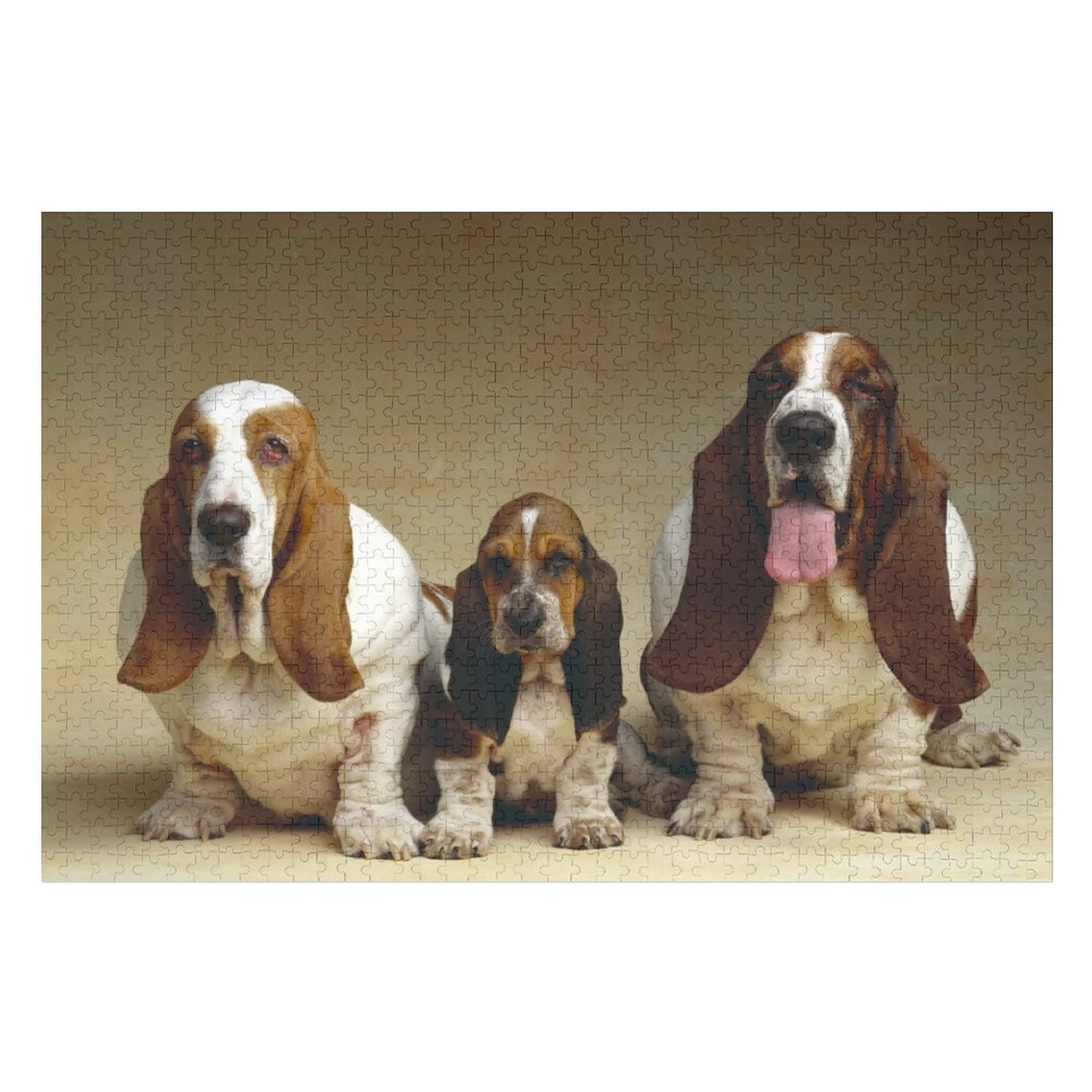 Animal Adult Puzzle Sets 2000 PCS Dog Pattern Puzzles, for Adults, Teens, Kids, Intellectual Puzzle Toys, Difficult Hard Puzzles 70x100CM
