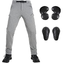 LOMENG Motorcycle Riding Pants Mens with CE Pads Armored Sweatpants Joggers