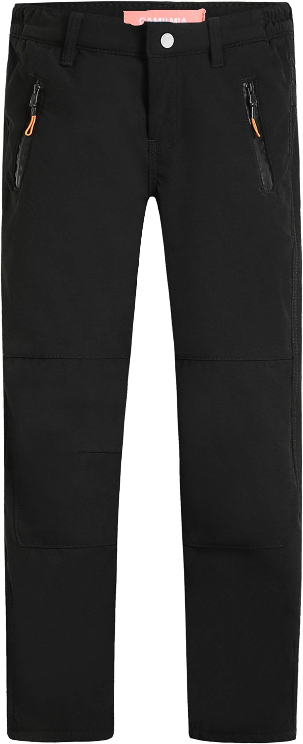 Big-Girls-Fleece-Hiking-Pants-Snow Ski Waterproof Winter Warm Pants Regular Fit Causal