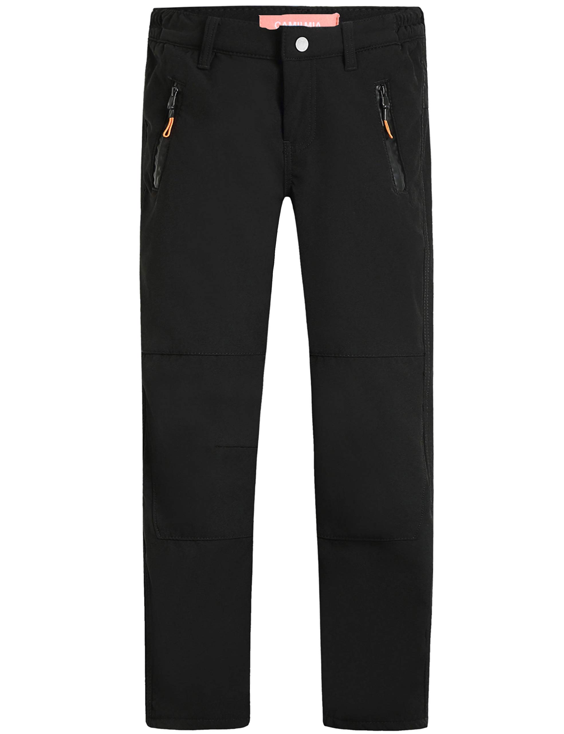 Big-Girls-Fleece-Hiking-Pants-Snow Ski Waterproof Winter Warm Pants Regular Fit Causal