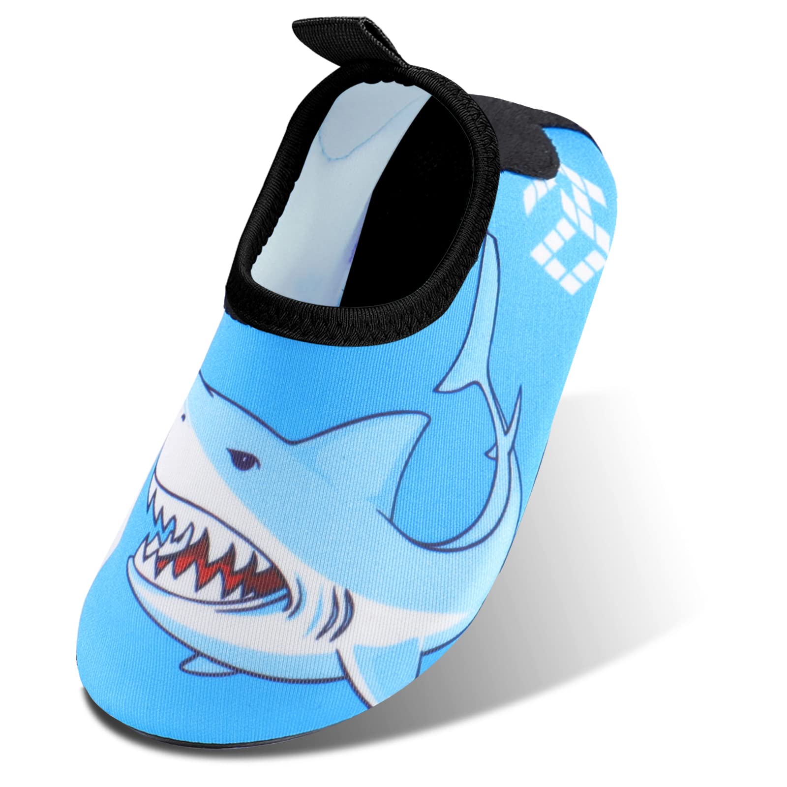 MASOCIO Zapatos de Agua para Niños Secado Rápido y Antideslizante Escarpines Verano para Playa Piscina Natacion 21-32 EU