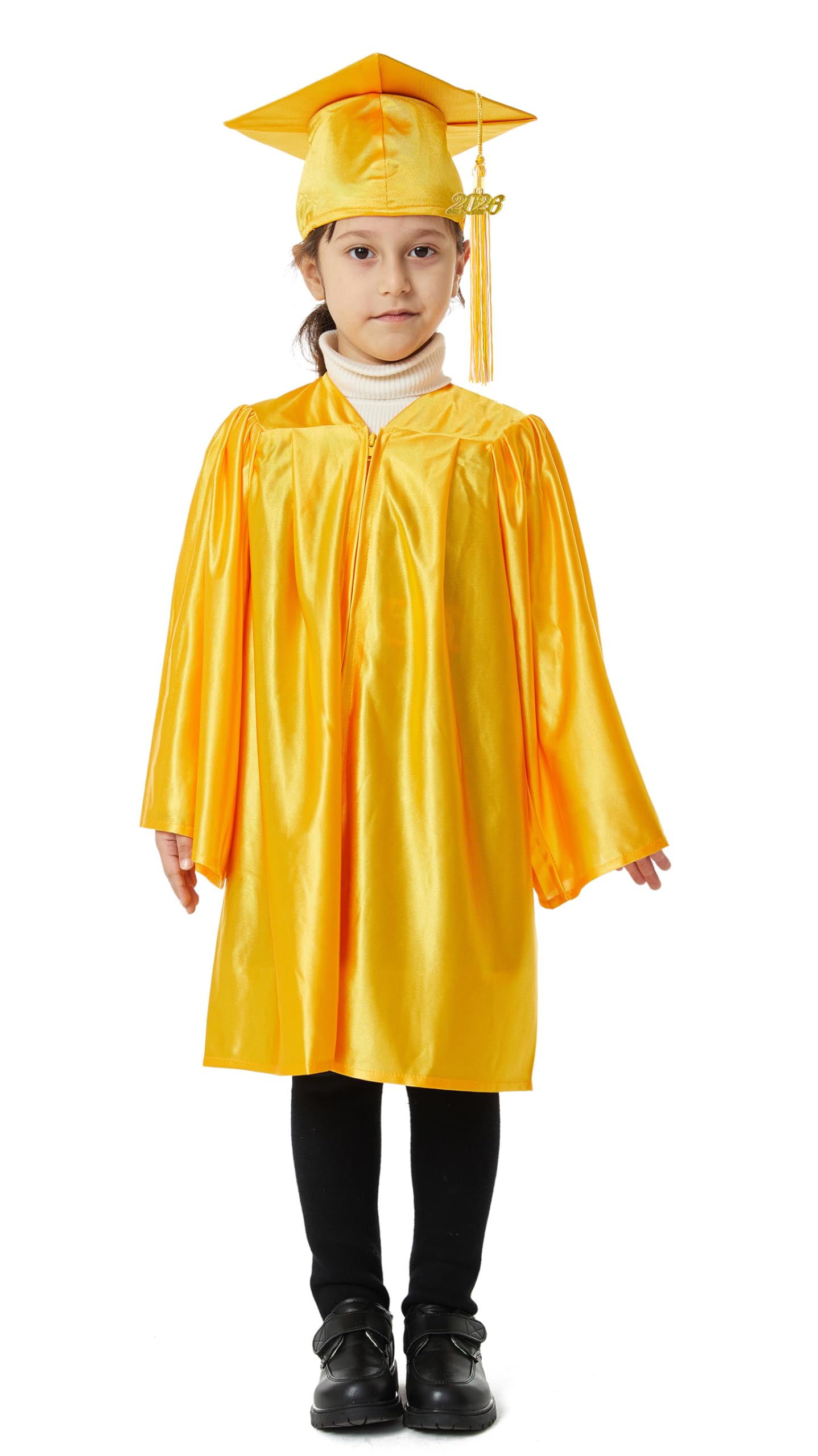 GRADFTY Kindergarten Graduation Gown Cap Set with Tassel 2026