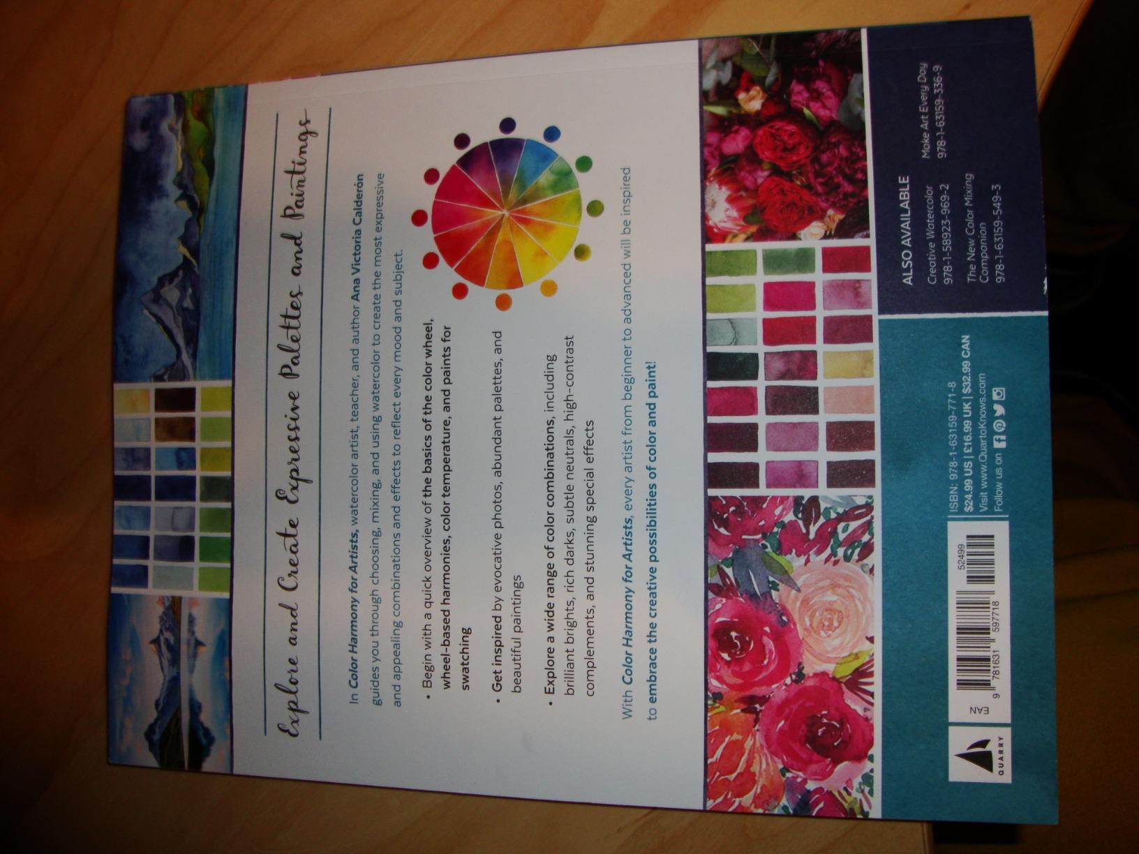 Beautiful book that provides motivation for the watercolorist