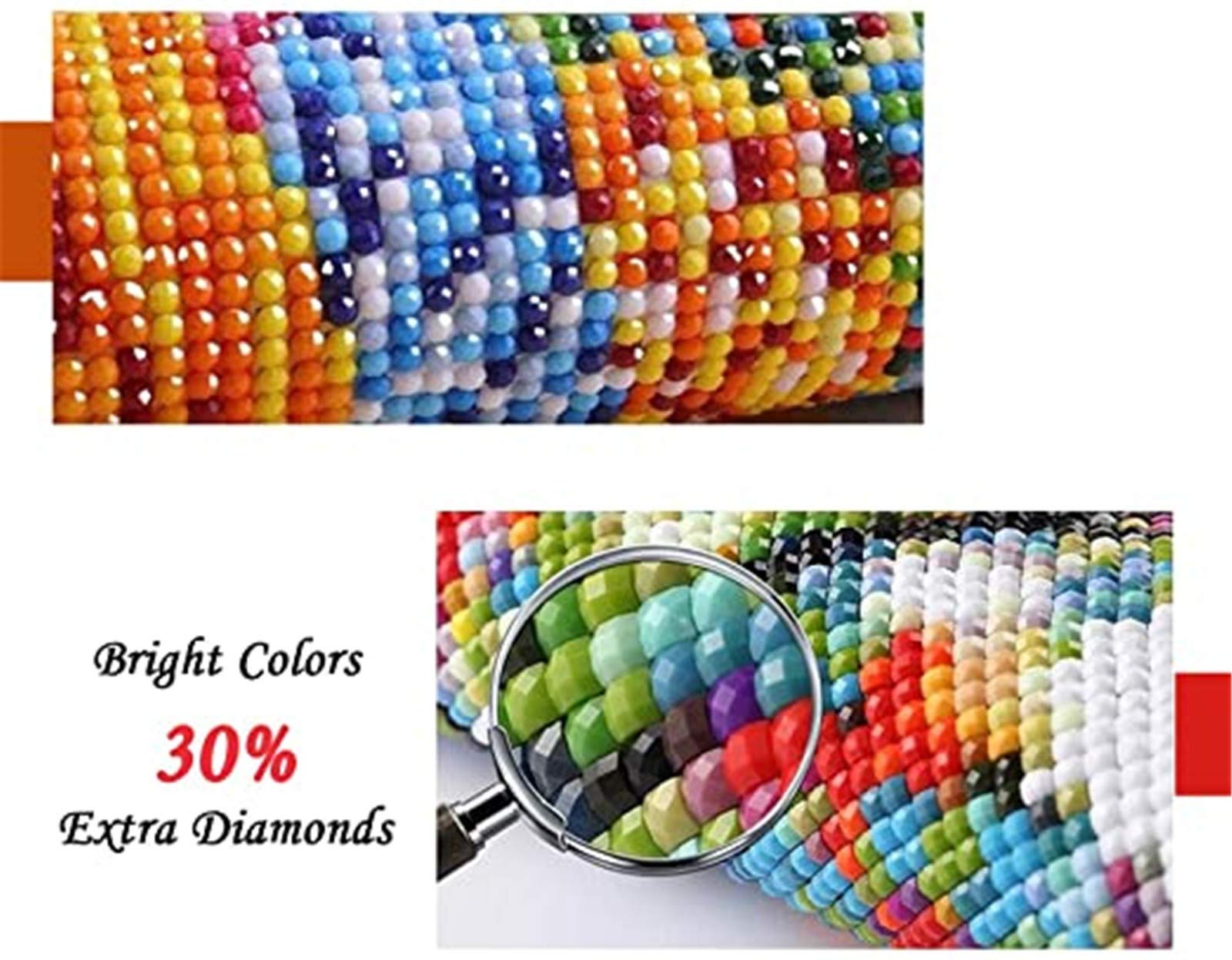 DIY 5D Diamante Pintura Bordado Kits Completo Cerezo Large Size Mosaico Diamond Painting Adultos/Niños Rhinestone Punto de Cruz Diamante Arte Artesanía Casa Decor de La Pared -Round Drill,20x60inch