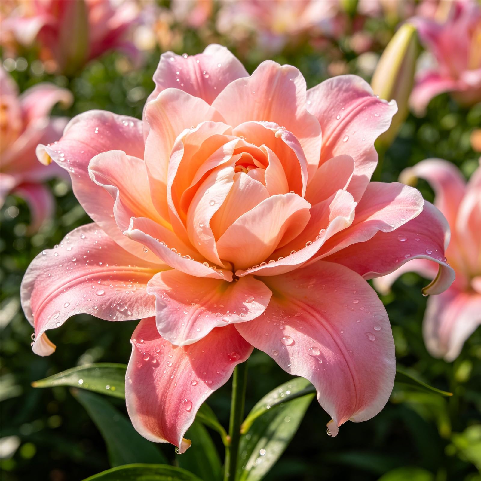 Perennial-Lily Bulbs for Planting UK-Rare-Color Brilliant-Grow Well-Excellent Display-Perfect for Gardens & Courtyards-6bulbs-F