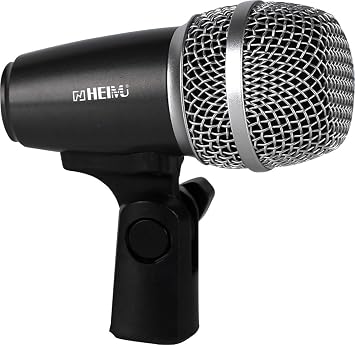 HEIMU Wired Microphone Kit for Drum and Other Musical Instruments Small Drum Mic
