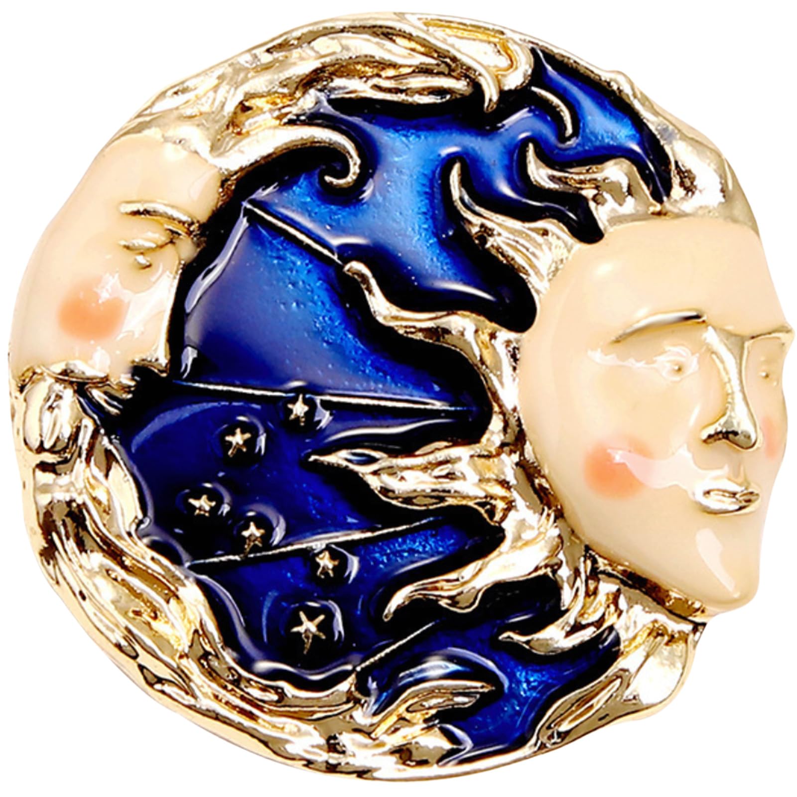 FAIRYGATE Brooches Enamel Brooch for Men Women Retro Rhinestone Lapel Pin Clothing Hat Decoration，B38 — view 33