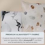 Pobibaby - 2 Pack Premium Toddler Pillowcase - Ultra Soft Jersey Knit - Crib Pillow, Kids Pillow, Travel Pillow Case Cover (Seaside)