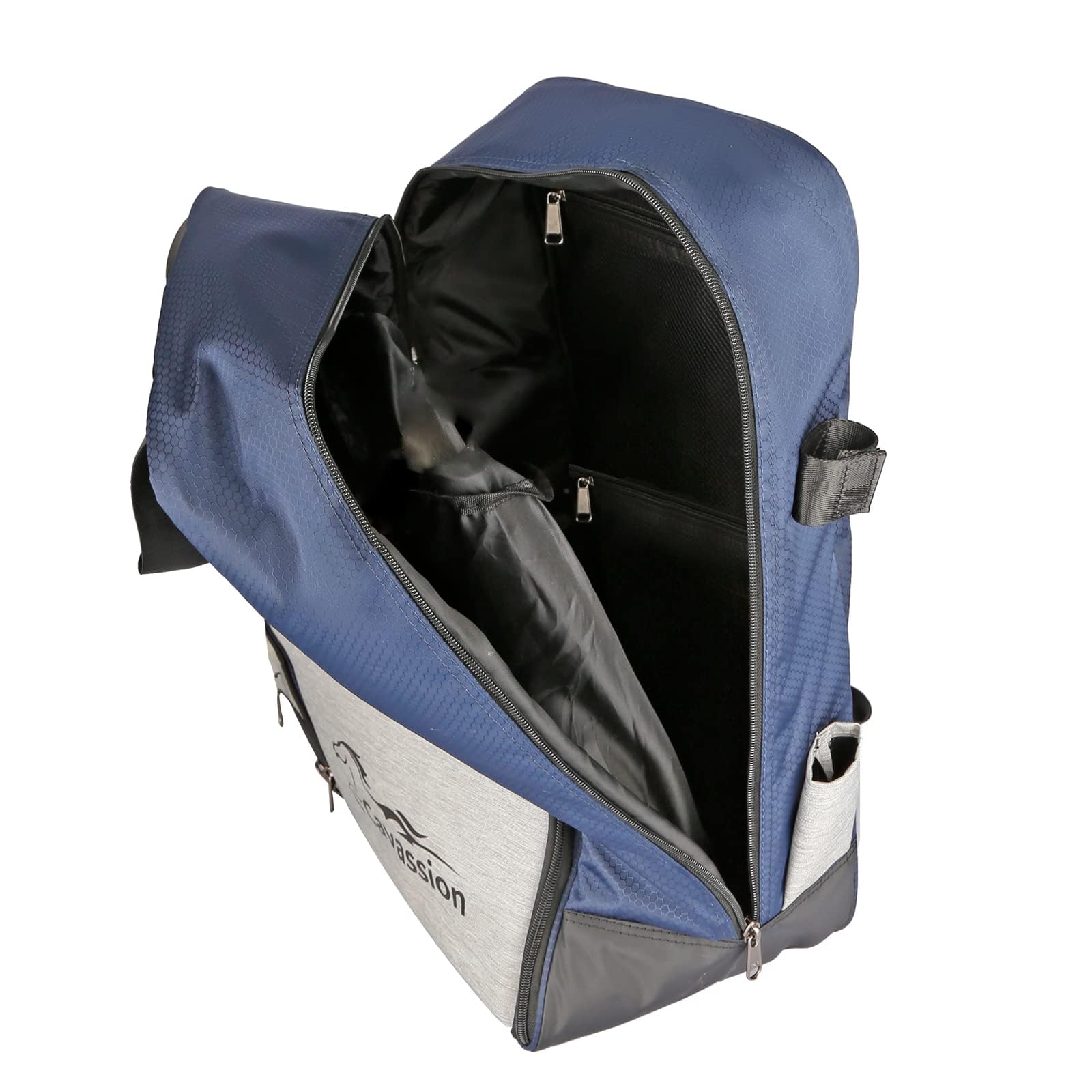 Sport Tent Professionelle Reitsport Stiefeltasche Reitstiefelrucksack Reitstiefeltasche Oxford Kombitasche wasserdichte Große Reittasche für Helm Stiefel