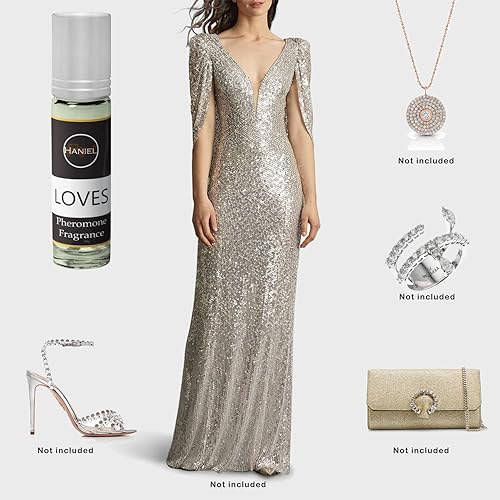 Miniatura 5 de Haniel Aceite de perfume de feromonas para mujer cautivador aroma floral oriental, irresistible y duradero, siente la esencia mejorada de nuestras