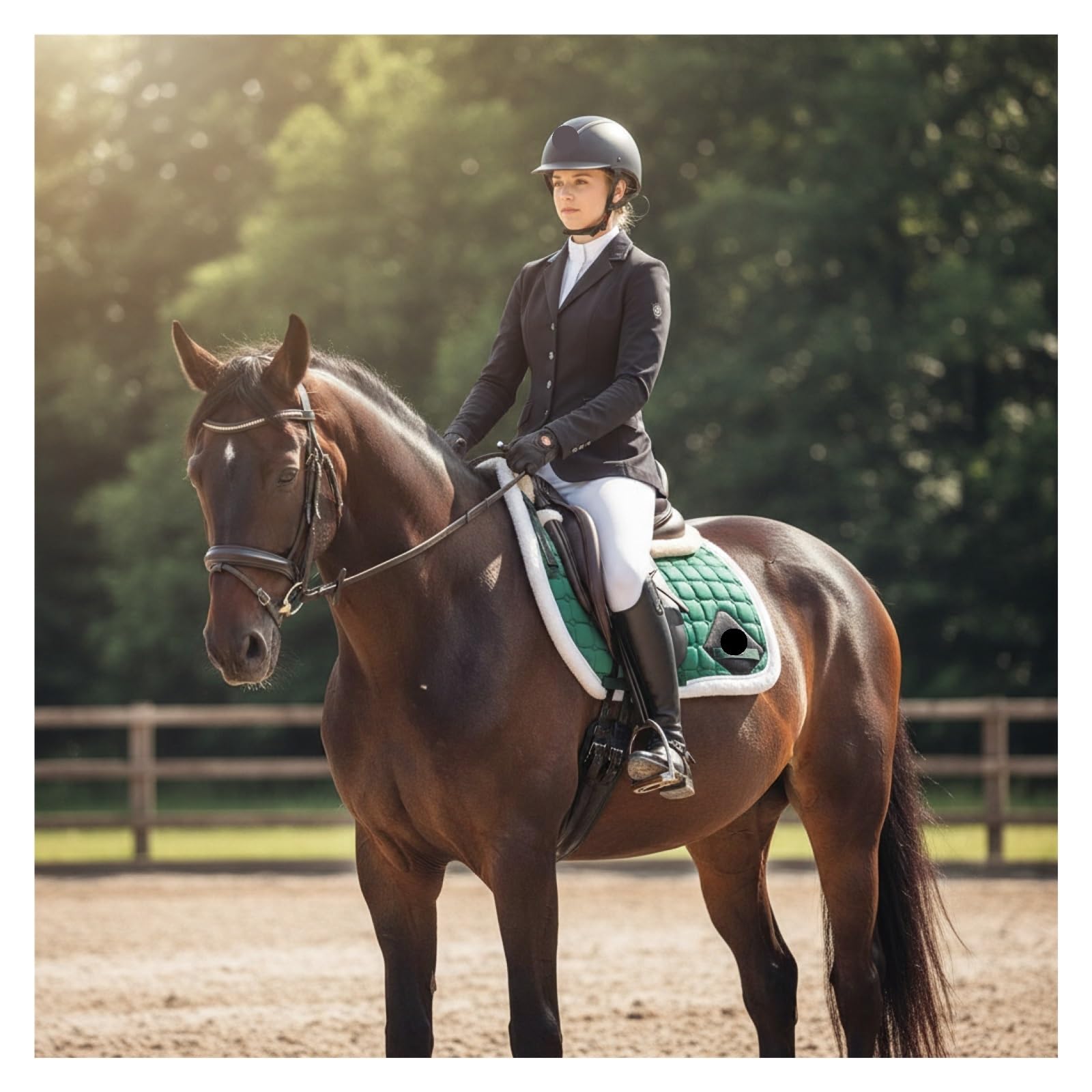 Cojín Antideslizante for Silla De Montar A Caballo Para Caballos