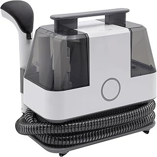 TBVECHI Carpet Cleaner Machine, 450W 2In 1 Portable Carpet Cleaning Machine w/Cleaning Brushes, Handheld Pet Rug Car Deep Cleaning Machine Used Wet or Dry for Commercial and Home