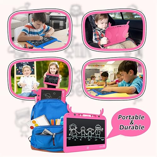 Miniatura 2 de BANGEL Juguetes para niños de 3 4 5 6 7 años tableta de escritura LCD de 135 pulgadas tabla de dibujo colorida para niños juguetes educativos regalo