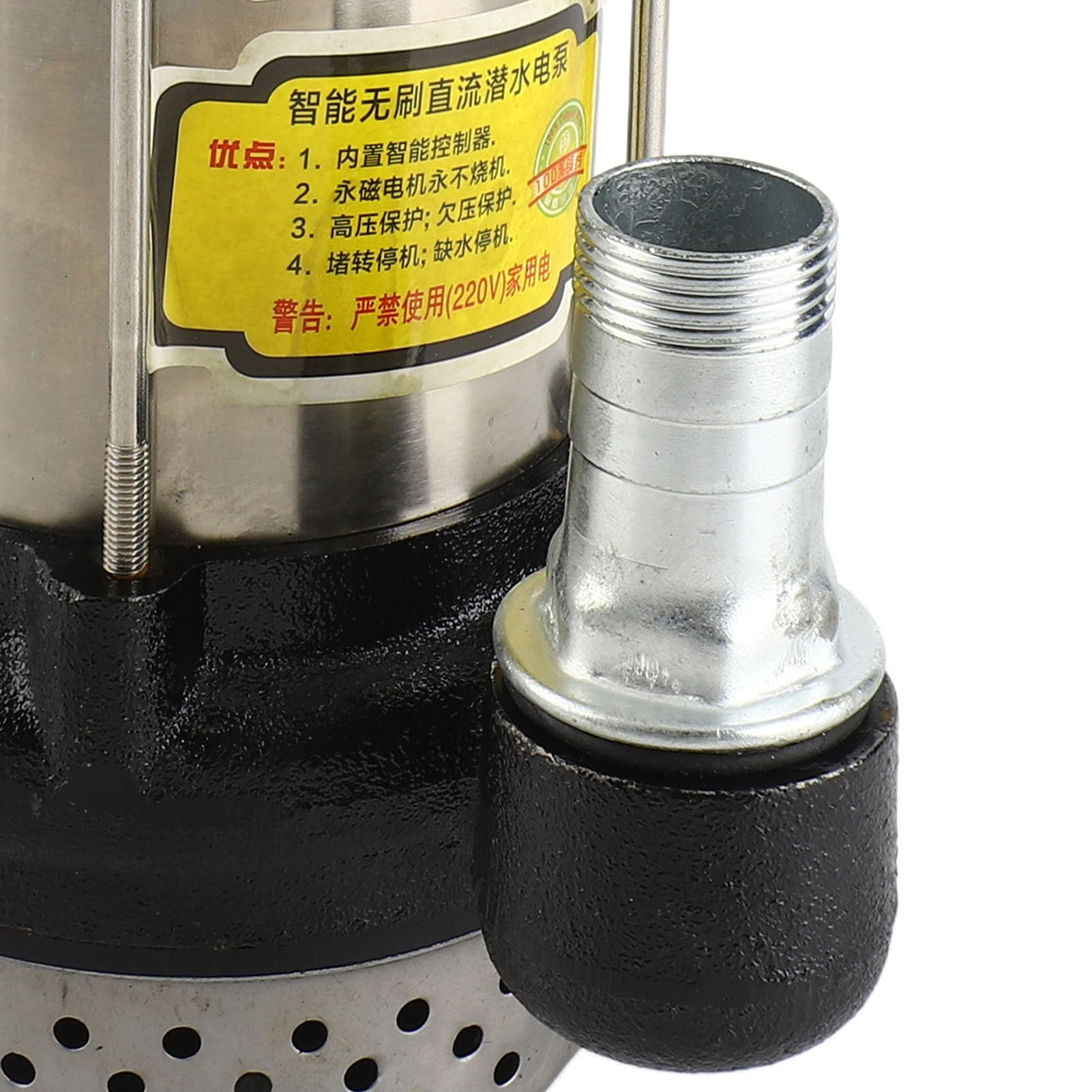 Bomba de Agua Sumergible, DC Pompa Immersa Senza Spazzole SZQ - 24V 400W DC24V 1in Pompa Sommersa Pompa SUMP OUTMERSIBILE Componenti Pneumatici