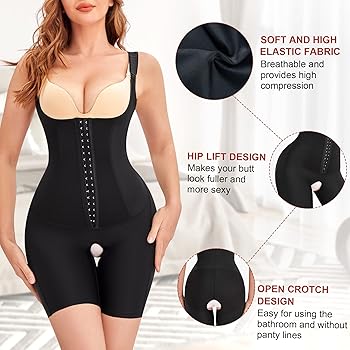 Body Gainant Femme Ventre Plat - Gaine Minceur Sans Bretelles Invisible Underwear Femme Modelant