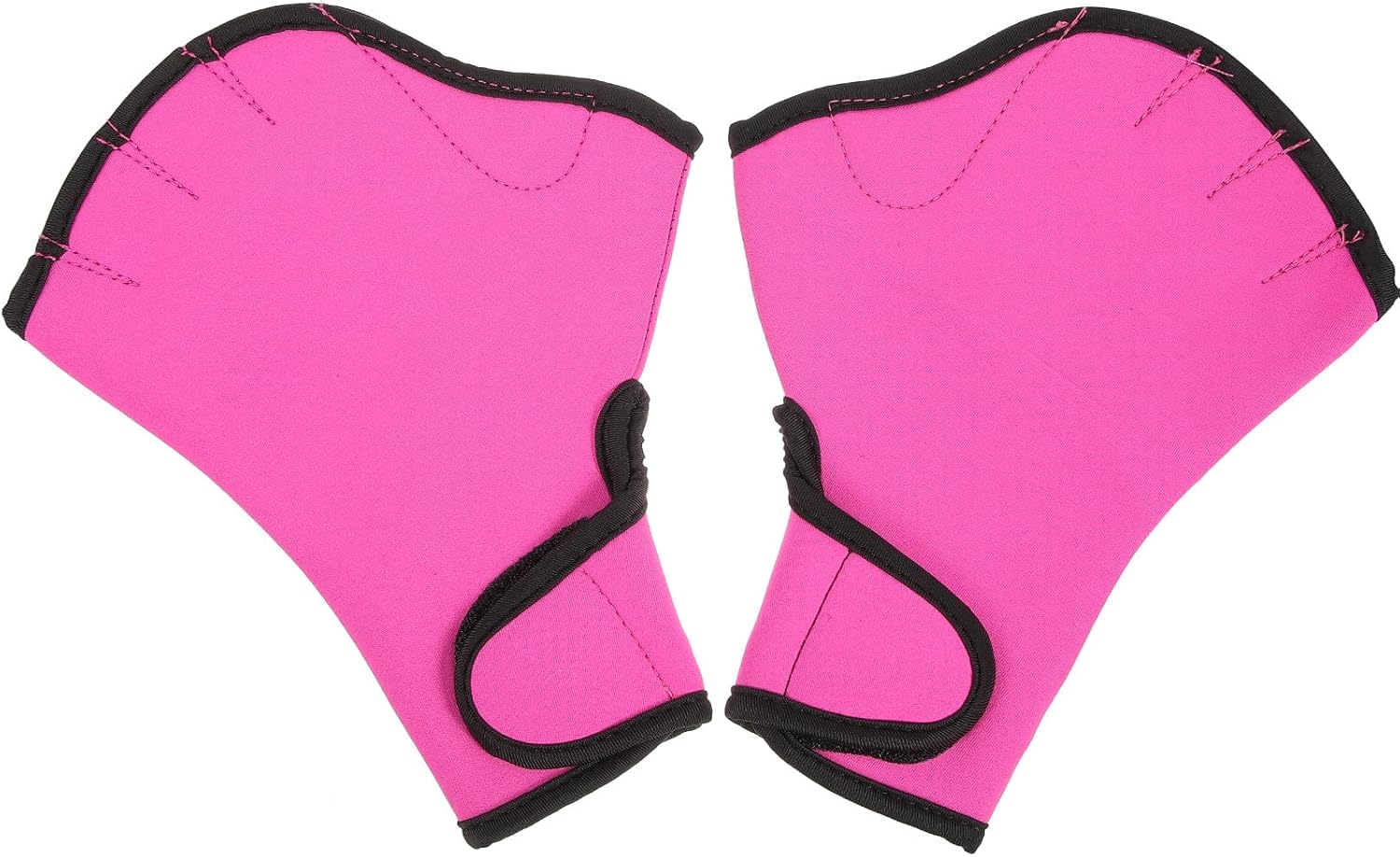 Swim Gloves Swim Hand Protector Pink M Webbed Swimming Mitts for Beginners Diving and Pool Training Aquatic Gloves for Men and Women