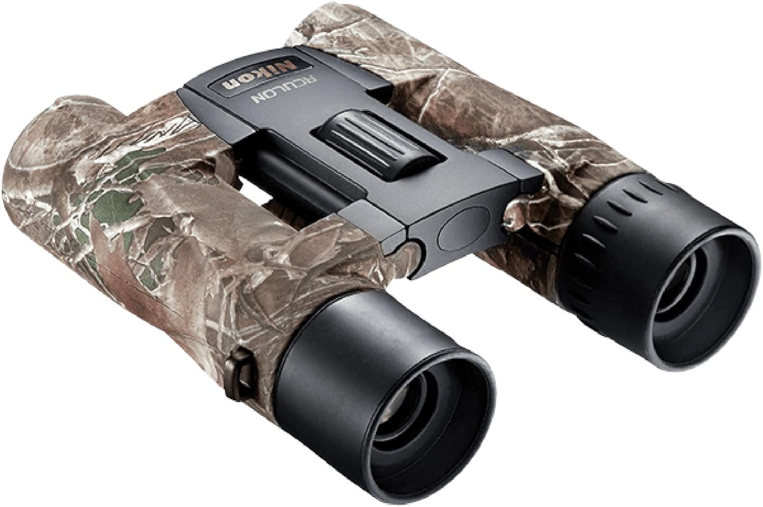 Nikon ACULON A30 10x25 Compact Binoculars - Lightweight Dual-Hinge Design, Multilayer-Coated Lenses, Smooth Central Focus, Ergonomic Grip for Hunting, Hiking, and Outdoor Adventures