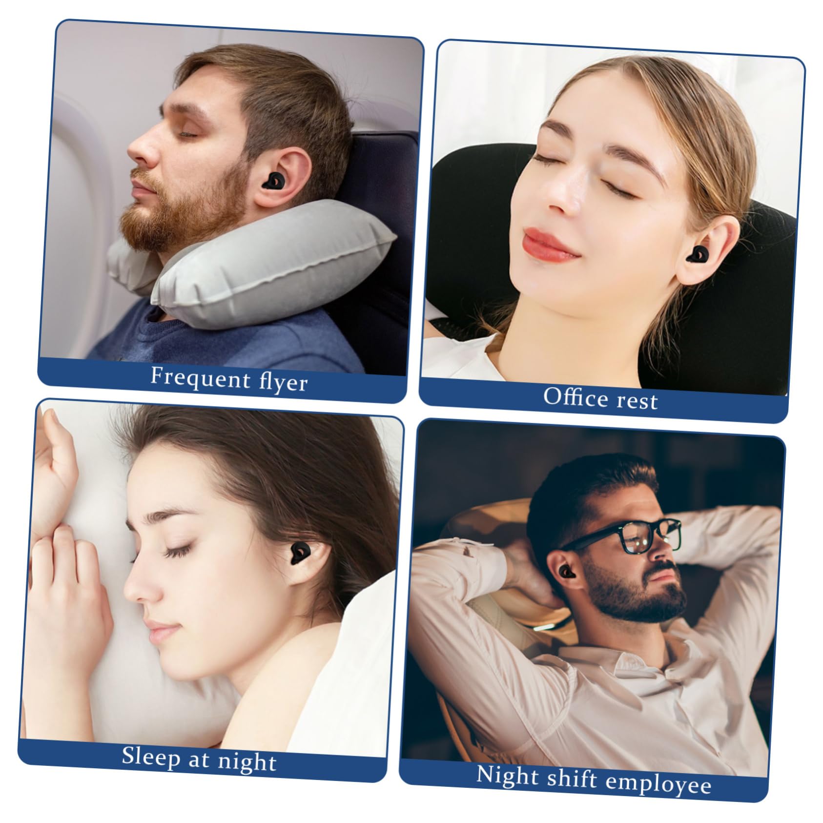 5 Pares De Para Los Para Dormir Para Los Con Reducción De Ruido Para Los Para El Ruido Para Los Para Dormir