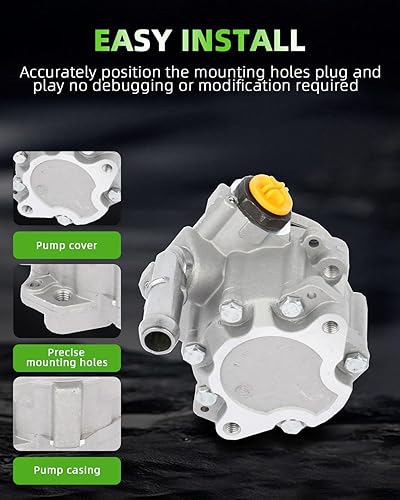 Miniatura 909 de SCITOO Bomba de dirección asistida compatible para 2005 para Saab 9-2X 2.0L, 2006 para Saab 9-2X 2.5L, 2004-2005 para Subaru Impreza 2.0L, 21-5396