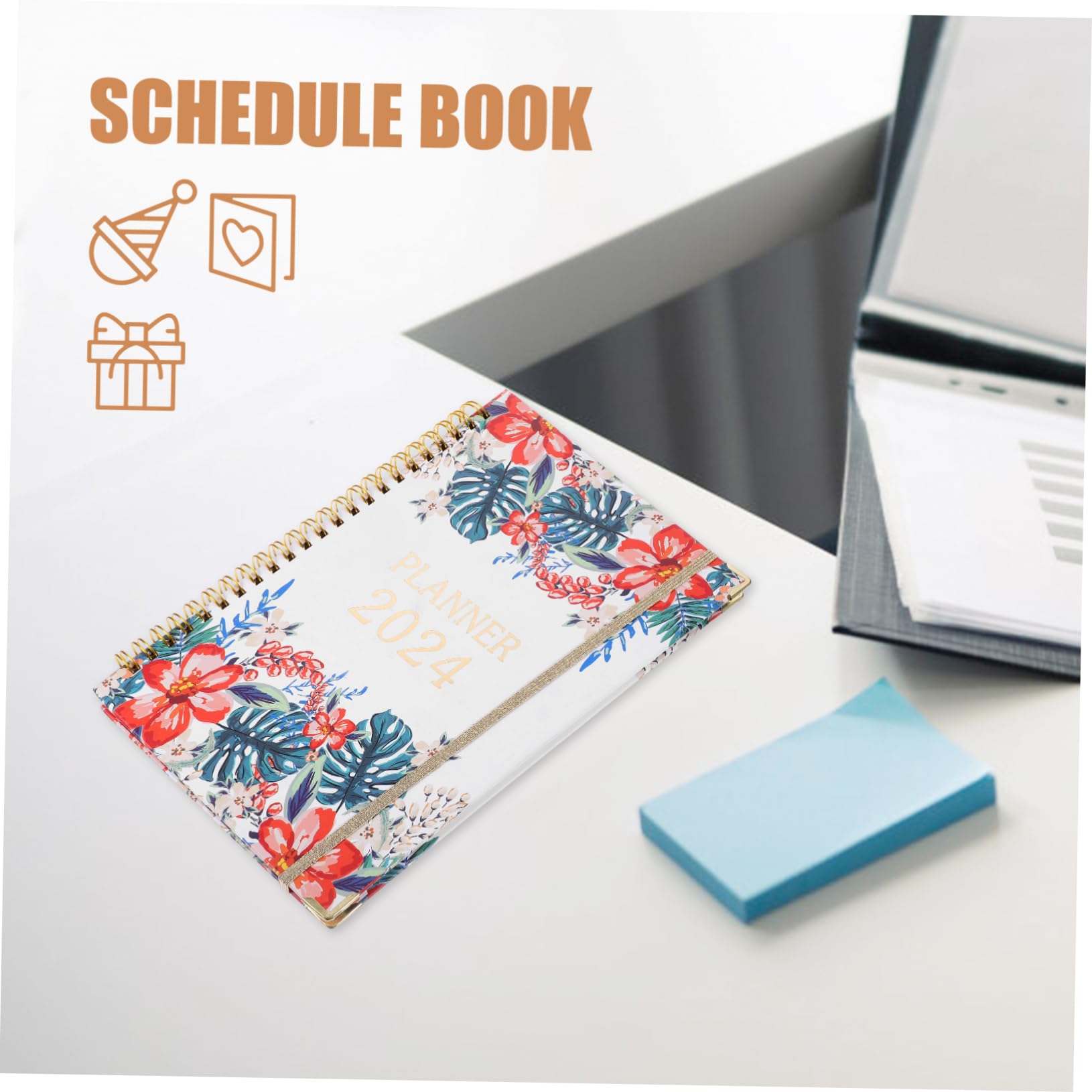 Lurrose 3stücke Office Planner Buch Academic Notizbuch Tragbarer Organizer Für Haushalt Und Büro Für Schüler Und Berufstätige Hochwertiges Design Seiten Für Planung Und Notizen