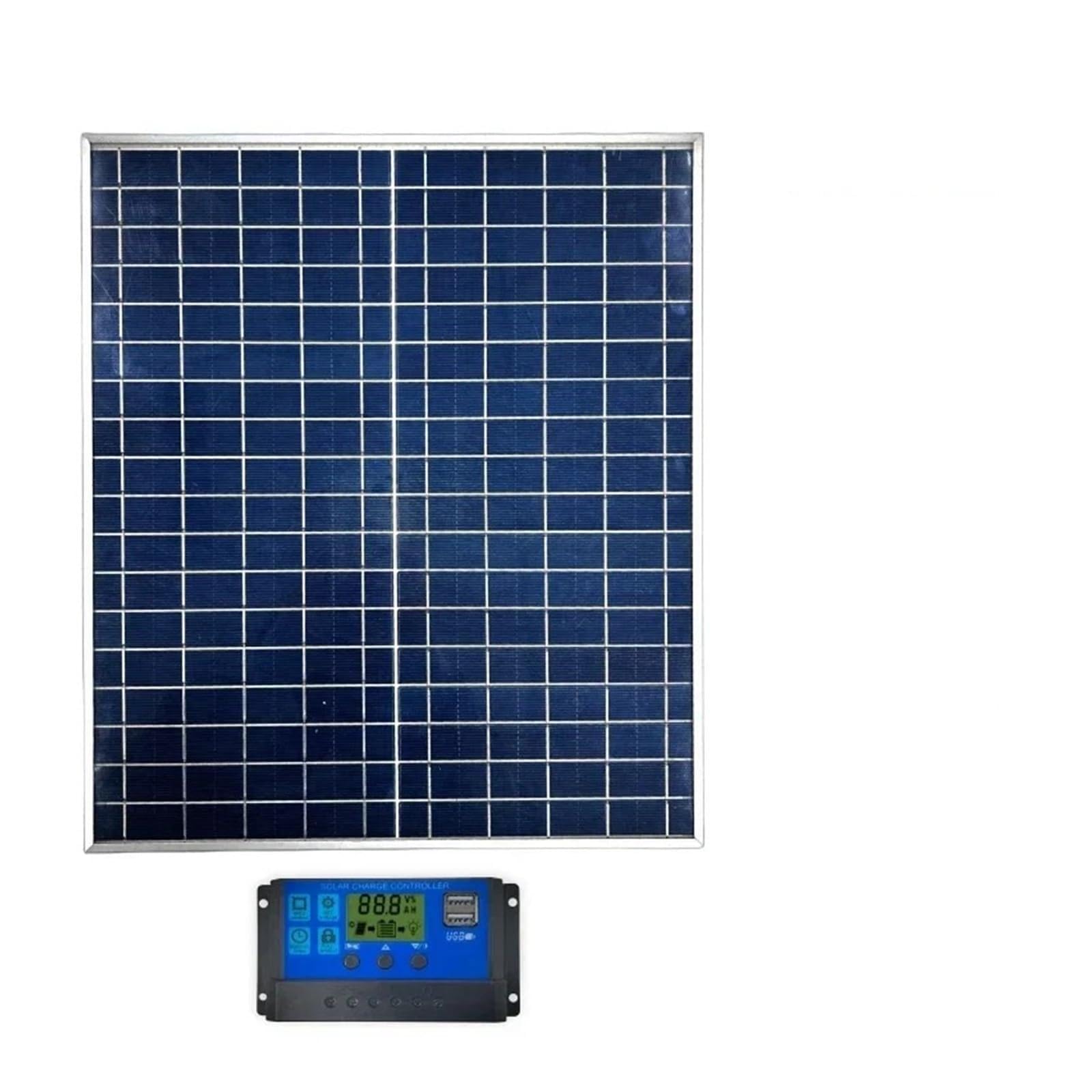 Kit pannello solare fotovoltaico da 1000 W 500 W 12 V Caricatore pannello solare controller 100 A, adatto for batterie veloci in case/campeggio/camper(1PC Controller kiTS)
