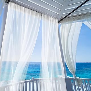 4 Panels Mosquito Netting for Patio, W118 x L98 Inches Garden Mesh Netting Outdoor