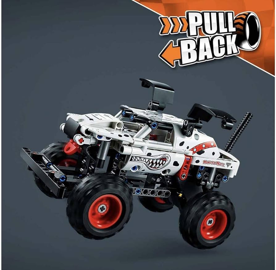 LEGO Technic 2-in-1 Monster Jam Truck with Pull-Back Motor