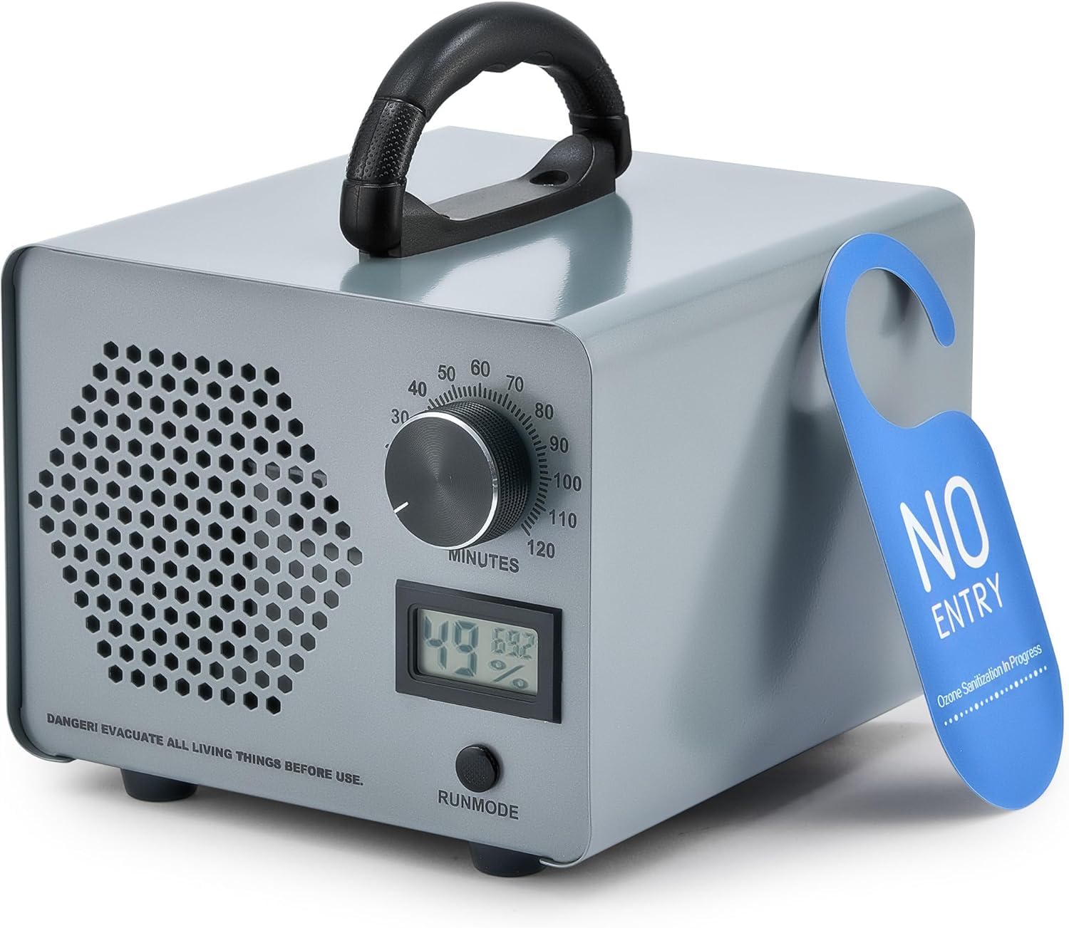 Generatore Di Ozono CREWORKS 15000 Mg/h - Purificatore D'aria Per Ambienti Fino A 300 Mq, Timer Digitale