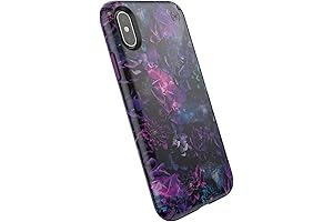 Speck Presidio Pro XR Case for iPhone Xs/iPhone X - GalaxyFloral/Cala Purple