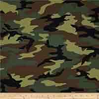 NITRAID dope forest ARMY raidback®︎fabric WOODLAND NYCO RIPSTOP CAMOUFLAGE FABRIC MILITARY BDU 65