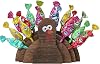 Thanksgiving Decor, Wooden Turkey Lollipop Holder, Cake Pop Stand, Candy Table Display, Fall Decor for Home, Fireplace Shelf Decoration for Home