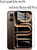 Protectores de Pantalla de Vidrio Templado (Paquete de 3) Compatibles con Infinix Note 60 Pro, 6.78 Pulgadas, Antirayaduras, Sin Burbujas, Dureza 9H 3