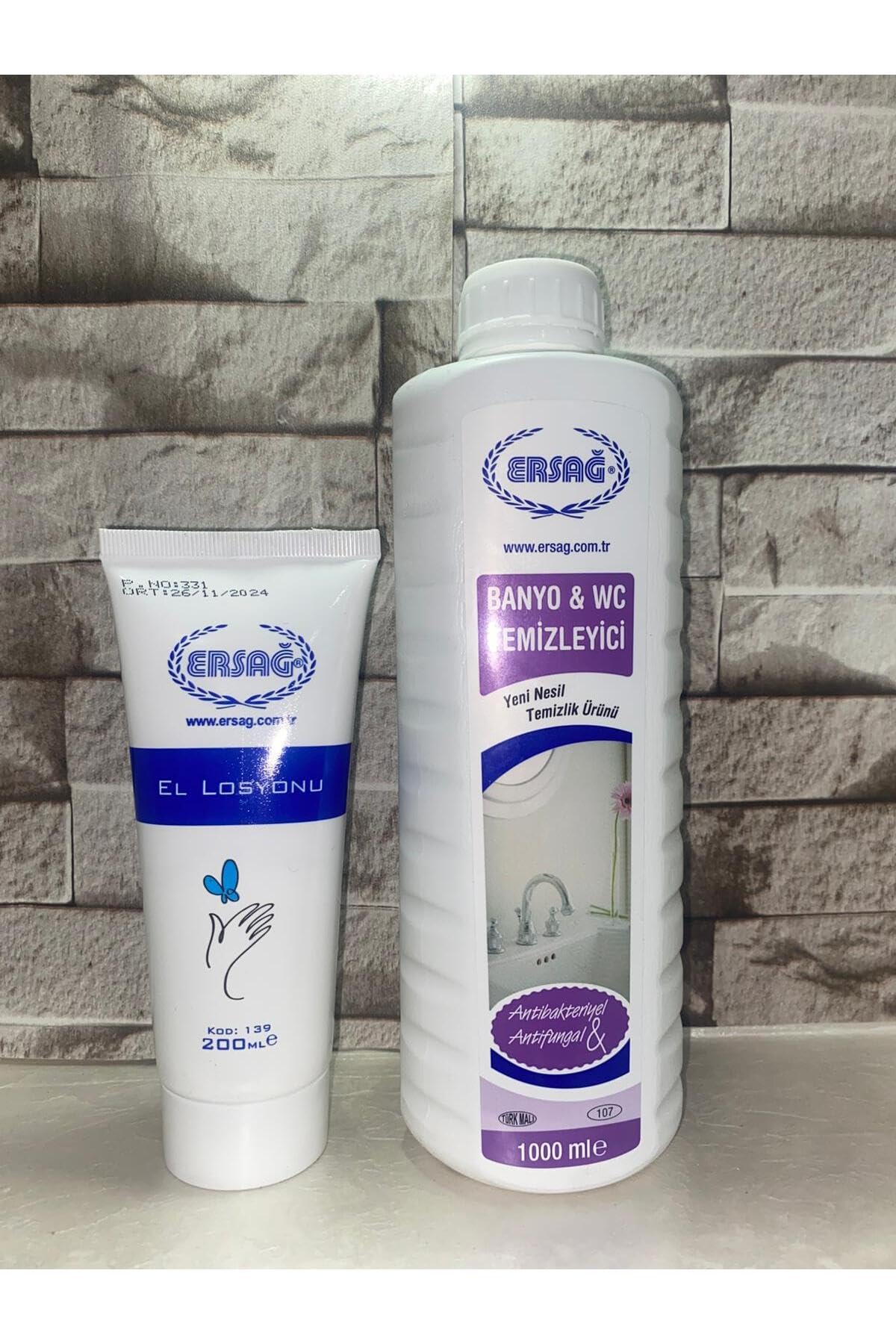 Ersağ El Losyonu 200 Ml Alana Banyo Wc 1000Ml Asf