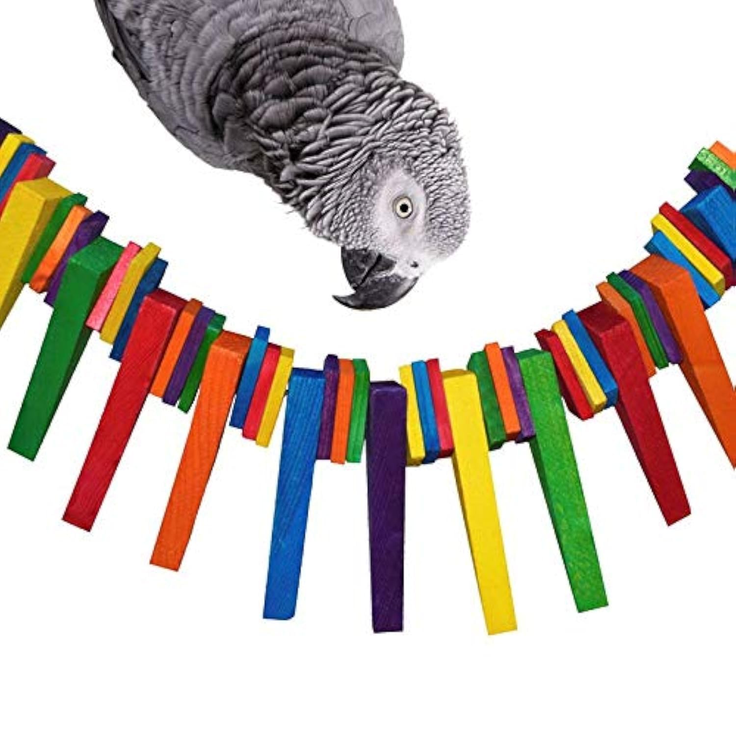 Super Bird Creations 28 par 27,9 cm Triangle Plumes Jouet pour Oiseau, Grande