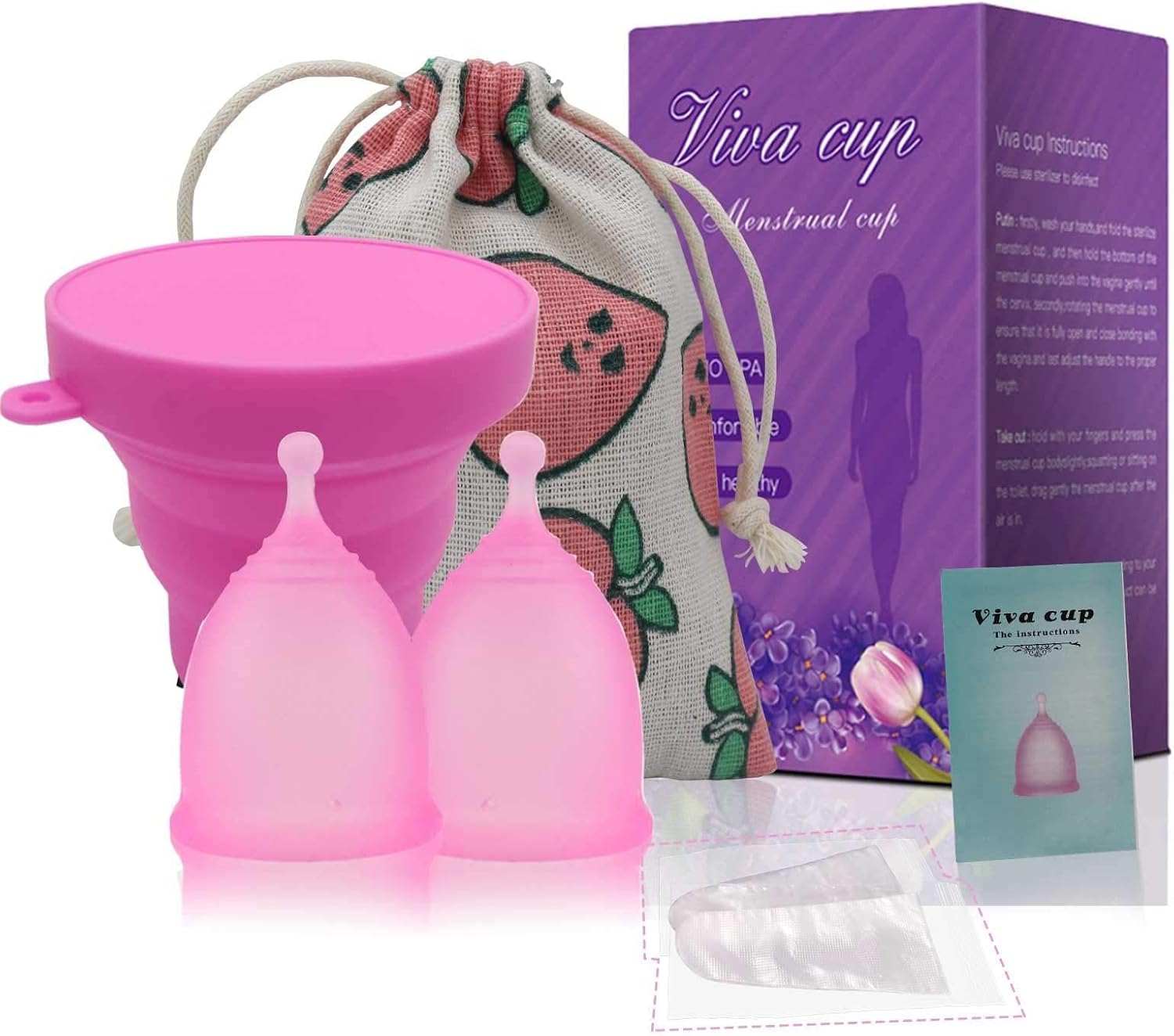 Buy Aomiduo Menstrual Cup Reusable Period Cup Alternative to Tampon and