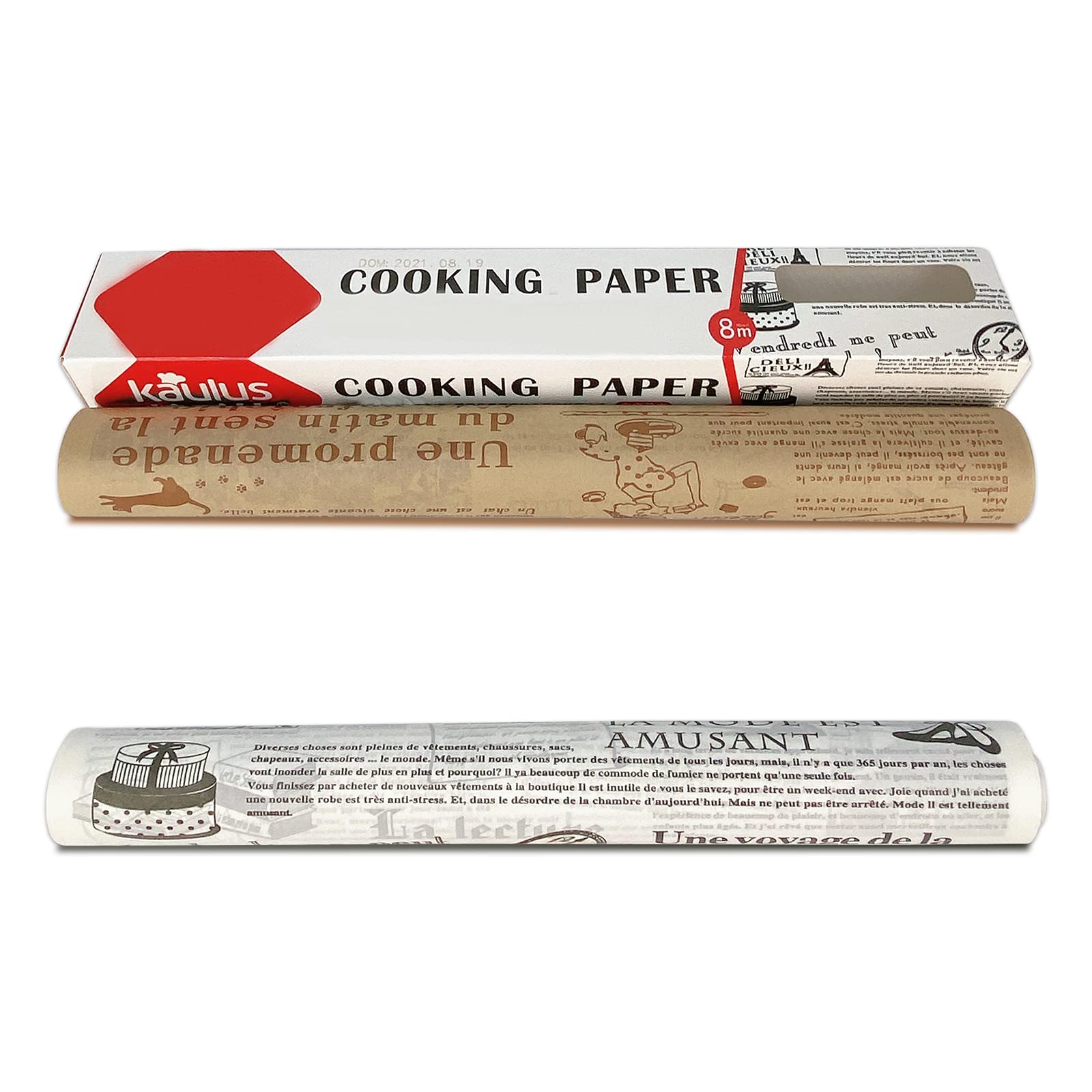 Buy 12" Baking Paper Roll with Cutter, Kitchen Bread Cookie Baking