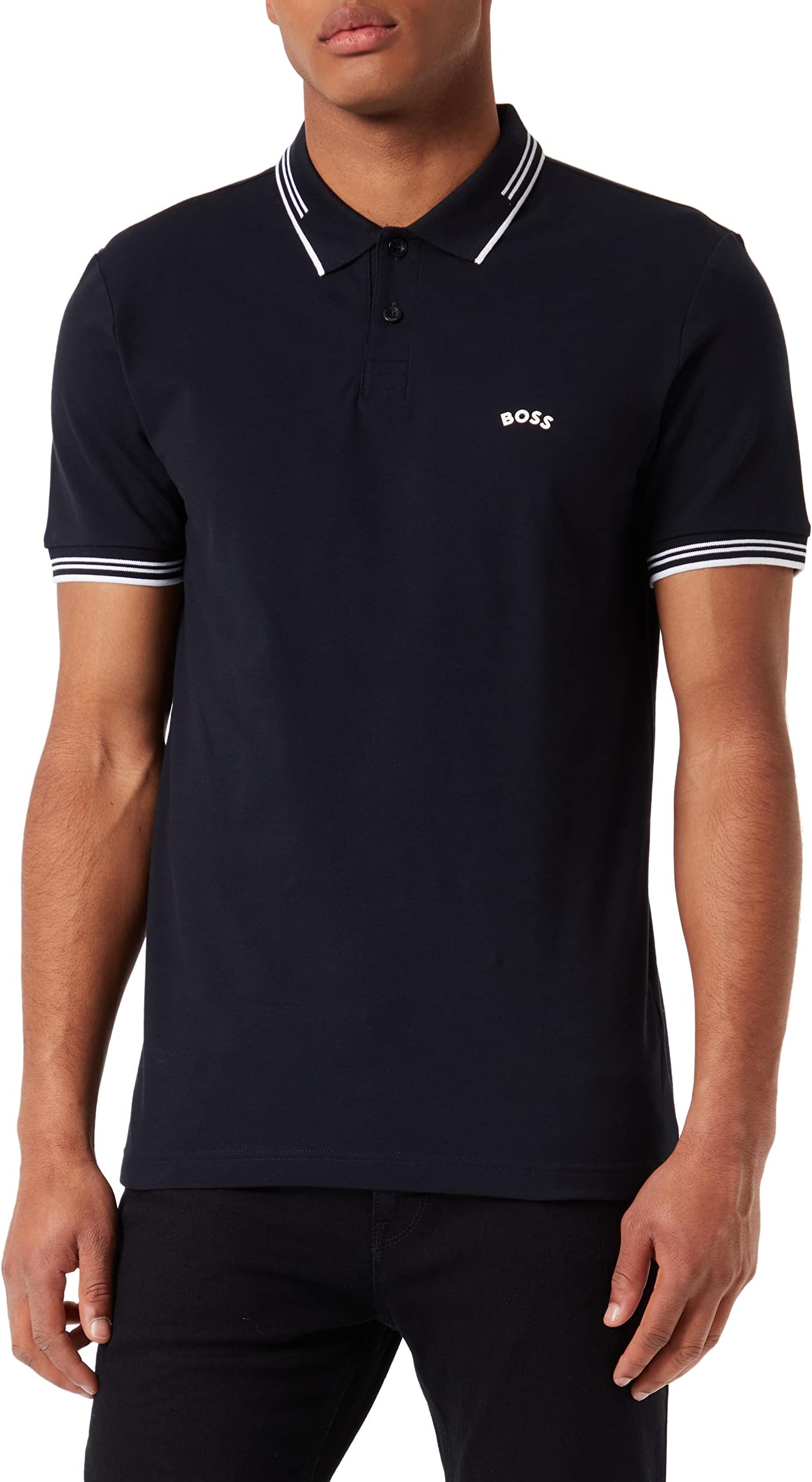 BOSSMen's Paul Curved Polo
